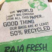 Photo taken at Baja Fresh - Temporarily Closed by April A. on 8/1/2017