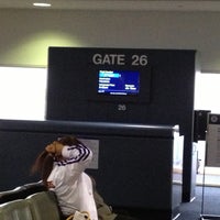 Photo taken at Gate 26 by Terry G. on 4/20/2013