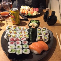 Photo taken at Sushi Shop by Judith d. on 4/21/2016