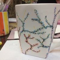 Photo taken at Paint Glaze &amp;amp; Fire by Sarah on 11/18/2012
