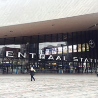 Photo taken at Rotterdam Central Station by Seda Y. on 9/4/2015