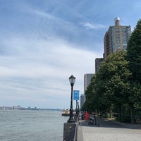 Photo taken at Battery Park City Esplanade by Danila O. on 6/29/2019