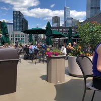Photo taken at East Bank Club Pool Deck by Robert S. on 6/3/2018