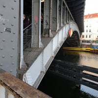 Photo taken at Eisenbahnbrücke über die Spree by Rollo W. on 10/9/2019