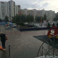 Photo taken at Детская площадка на Русиче by Аня А. on 7/28/2015