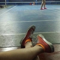 Photo taken at Baring 9 Badminton Court by Thanyaporn M. on 5/7/2016