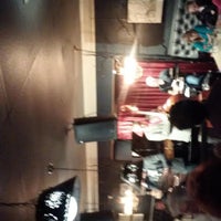Photo taken at manhattans pizza bistro music club by Spencer R. on 3/4/2016