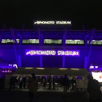 Photo taken at Ajinomoto Stadium by Naosi on 11/11/2015