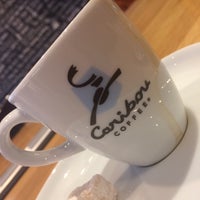 Photo taken at Caribou Coffee by Aslı Y. on 3/27/2017