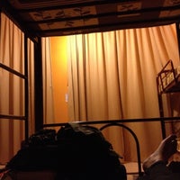 Photo taken at Pillow.Talk Backpacker&amp;#39;s Hostel by Marielle U. on 11/24/2012