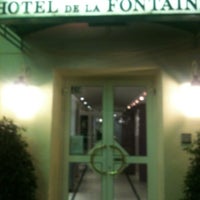 Photo prise au Hôtel de la Fontaine par MAE le10/5/2012