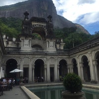 Photo taken at Parque Lage by Rebecca C. on 12/28/2015