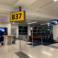 Photo taken at Gate B37 by Axel L. on 4/27/2019