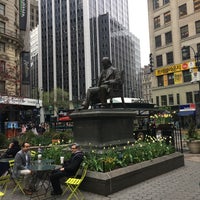 Photo taken at Greeley Square by Axel L. on 4/24/2017