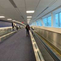 Photo taken at Terminal C/D Walkway by Axel L. on 4/8/2019