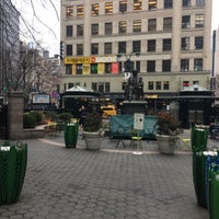 Photo taken at Greeley Square by Axel L. on 2/2/2017