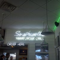 Photo taken at Southwell&amp;#39;s Hamburger Grill by Mandy H. on 1/6/2013