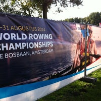 Photo taken at World Under 23 Rowing Championship Amsterdam by Mustafa A. on 8/23/2014