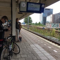 Photo taken at Amsterdam Zuid Railway Station by Mustafa A. on 9/10/2017