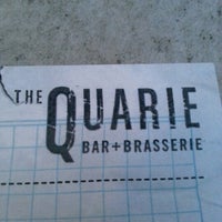 Das Foto wurde bei The Quarie Bar And Brasserie von Alvin T. am 11/23/2012 aufgenommen