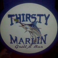Das Foto wurde bei Thirsty Marlin Grill &amp;amp; Bar von TampaBayNightLife.TV G. am 10/8/2012 aufgenommen