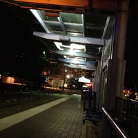 Photo taken at METRORail McGowen (Southbound) Station by Brent P. on 10/24/2013