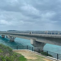 Photo taken at Ikema Ohashi Bridge by Matt X. on 1/22/2024