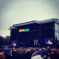 Photo taken at VIP Tent at Outside Lands by Crystal G. on 8/11/2013