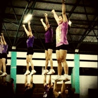 Photo taken at THE A TEAM Cheerleading Company by puspita s. on 2/18/2013