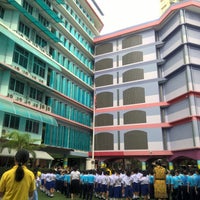 Photo taken at SWU Prasarnmit Demonstration School Elementary by ekkapan k. on 7/11/2016