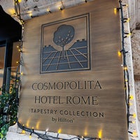 Photo taken at Hotel Cosmopolita Rome by Daniel N. on 12/9/2023