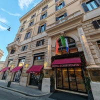 Photo taken at Hotel Cosmopolita Rome by Daniel N. on 12/9/2023