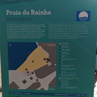 Photo taken at Praia da Rainha by Daniel N. on 1/27/2024