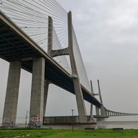 Photo taken at Ponte Vasco da Gama by Daniel N. on 3/24/2024