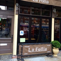 Photo taken at La Follia by The Corcoran Group on 8/11/2014