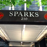 Photo taken at Sparks Steak House by The Corcoran Group on 7/9/2013