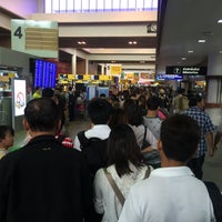 Photo taken at Don Mueang International Airport (DMK) by Sam T. on 7/20/2015