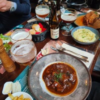 Photo taken at Brasserie Grimbergen Café by Lorenzo L. on 4/17/2023