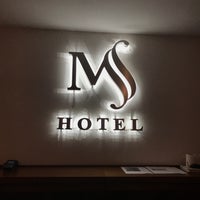 Photo taken at Hotel MS by Oscar P. on 7/28/2018