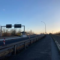 Photo taken at Heinersdorfer Brücke by Martin S. on 1/17/2022