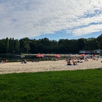Photo taken at Strandbad Jungfernheide by Martin S. on 9/17/2023