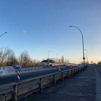 Photo taken at Heinersdorfer Brücke by Martin S. on 1/17/2022