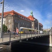 Photo taken at Sandkrugbrücke by Martin S. on 7/14/2022