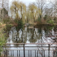 Photo taken at Teich im Ernst-Thählmann-Park by Martin S. on 2/18/2024
