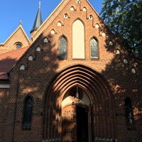 Photo taken at Alte Pfarrkirche Pankow by Martin S. on 8/22/2018