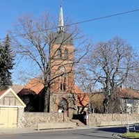 Photo taken at Dorfkirche Heinersdorf by Martin S. on 4/4/2020