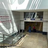 Photo taken at Bahnhof Flughafen Berlin Brandenburg by Martin S. on 7/17/2022