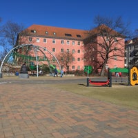 Photo taken at Spielplatz Dusekestraße by Martin S. on 3/8/2021