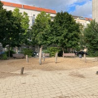 Photo taken at Trampolinspielplatz by Martin S. on 7/26/2022