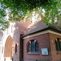 Photo taken at Alte Pfarrkirche Pankow by Martin S. on 5/26/2020